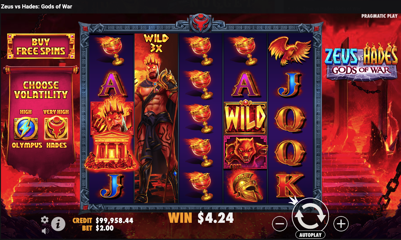 Zeus Vs Hades slot 2
